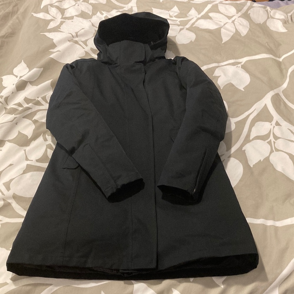 Womens Large Patagonia Tres 3 in 1 black parka